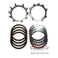 Комплект стальных и фрикционных дисков 2-6 Brake FW6A-EL