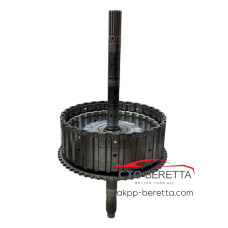 Барабан Reverse в сборе с входным валом и поршнем сцепления Overdrive V5A51 R5A51